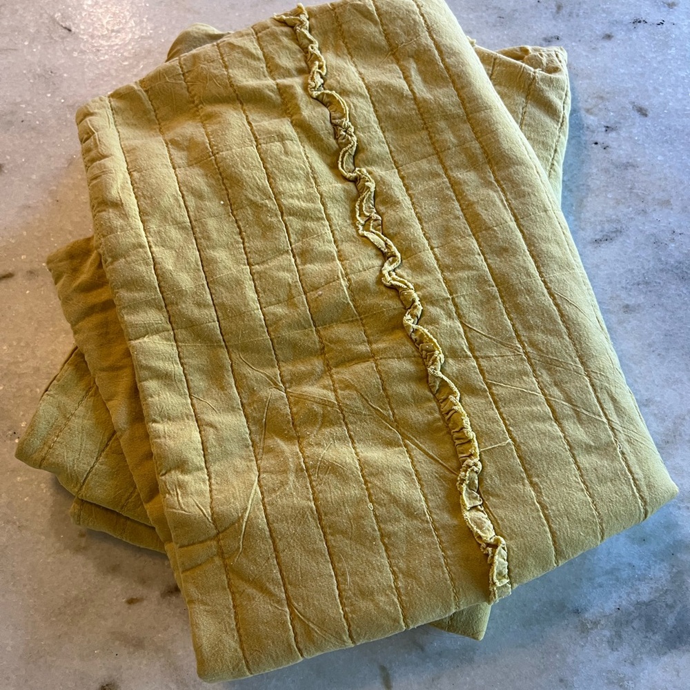 Anthropologie pillow shams